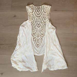 Charlotte Russe Cream Lace top